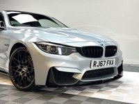 USED 2017 67 BMW M4 3.0 BiTurbo Competition Coupe 2dr Petrol DCT Euro 6 (s/s) (450 ps) SILVERSTONE
