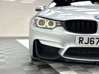 USED 2017 67 BMW M4 3.0 BiTurbo Competition Coupe 2dr Petrol DCT Euro 6 (s/s) (450 ps) SILVERSTONE