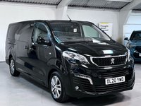 USED 2020 20 PEUGEOT TRAVELLER 2.0 BlueHDi Allure Long MPV 5dr Diesel EAT8 LWB Euro 6 (s/s) (180 ps) LEATHER+PAN ROOF+REAR CAM+NAV