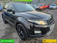 USED 2014 64 LAND ROVER RANGE ROVER EVOQUE Black 2.2 SD4 Pure Tech, 80,000 Miles, Automatic, 18