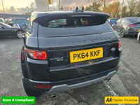 USED 2014 64 LAND ROVER RANGE ROVER EVOQUE Black 2.2 SD4 Pure Tech, 80,000 Miles, Automatic, 18