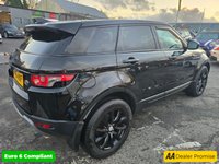 USED 2014 64 LAND ROVER RANGE ROVER EVOQUE Black 2.2 SD4 Pure Tech, 80,000 Miles, Automatic, 18