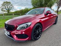 USED 2017 17 MERCEDES-BENZ C CLASS 2.0 C300 AMG Line Coupe 2dr Petrol G-Tronic+ Euro 6 (s/s) (245 ps) 