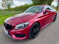 USED 2017 17 MERCEDES-BENZ C CLASS 2.0 C300 AMG Line Coupe 2dr Petrol G-Tronic+ Euro 6 (s/s) (245 ps) 