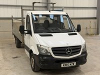USED 2015 15 MERCEDES-BENZ SPRINTER TAIL LIFT DROPSIDE 2.1 313 CDI 129BHP RWD - NO VAT 