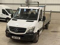 USED 2015 15 MERCEDES-BENZ SPRINTER TAIL LIFT DROPSIDE 2.1 313 CDI 129BHP RWD - NO VAT 
