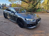 USED 2022 22 AUDI RS5 2.9 TFSI V6 Carbon Black Sportback 5dr Petrol Tiptronic quattro Euro 6 (s/s) (450 ps) 8.9% APR FINANCE RATES