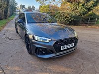 USED 2022 22 AUDI RS5 2.9 TFSI V6 Carbon Black Sportback 5dr Petrol Tiptronic quattro Euro 6 (s/s) (450 ps) 8.9% APR FINANCE RATES