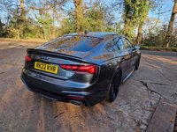 USED 2022 22 AUDI RS5 2.9 TFSI V6 Carbon Black Sportback 5dr Petrol Tiptronic quattro Euro 6 (s/s) (450 ps) 8.9% APR FINANCE RATES