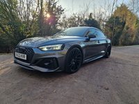USED 2022 22 AUDI RS5 2.9 TFSI V6 Carbon Black Sportback 5dr Petrol Tiptronic quattro Euro 6 (s/s) (450 ps) 8.9% APR FINANCE RATES