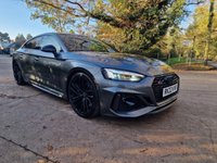USED 2022 22 AUDI RS5 2.9 TFSI V6 Carbon Black Sportback 5dr Petrol Tiptronic quattro Euro 6 (s/s) (450 ps) 8.9% APR FINANCE RATES