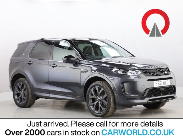 View our Land Rover Discovery Sport 2.0 D165 MHEV R-Dynamic SE SUV 5dr Diesel Auto 4WD Euro 6 (s/s) (163 ps)