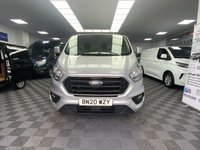 USED 2020 20 FORD TRANSIT CUSTOM 2.0 300 ECOBLUE LIMITED 130BHP 1 OWNER FULL SERVICE HISTORY LWB 1 OWNER FULL SERVICE HISTORY  AIR CON LWB