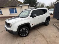 USED 2015 15 JEEP RENEGADE 2.0 MultiJetII Trailhawk SUV 5dr Diesel Auto 4WD Euro 6 (s/s) (170 ps) FULL MAIN AGENT HISTORY!