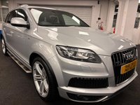 USED 2014 14 AUDI Q7 3.0 TDI V6 S line Plus SUV 5dr Diesel Tiptronic quattro Euro 5 (s/s) (245 ps) UK DELIVERY FLAT FEE &pound;175 (SUBJECT TO DEAL) *OVER 100 IMAGES ON OUR WEBSITE*BESPOKE FINANCE ARRANGED*PART EXCHANGE WELCOME*ALL VEHICLES HPI CLEAR