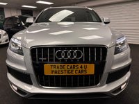 USED 2014 14 AUDI Q7 3.0 TDI V6 S line Plus SUV 5dr Diesel Tiptronic quattro Euro 5 (s/s) (245 ps) UK DELIVERY FLAT FEE &pound;175 (SUBJECT TO DEAL) *OVER 100 IMAGES ON OUR WEBSITE*BESPOKE FINANCE ARRANGED*PART EXCHANGE WELCOME*ALL VEHICLES HPI CLEAR