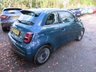 USED 2021 71 FIAT 500E 42kWh Icon Hatchback 3dr Electric Auto (118 ps) SAVE THOUSANDS with this nearly-new 42 kWh all electric automatic Fiat 500e Icon finished in Ocean Green