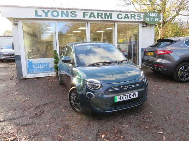 2021 71 Fiat 500e 42kWh Icon Hatchback 3dr Electric Auto (118 ps)