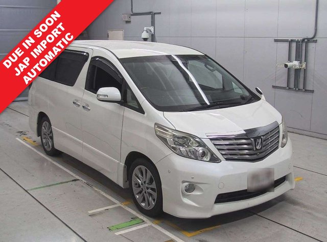 2010 TOYOTA ALPHARD 2.4 Automatic Petrol White 5dr