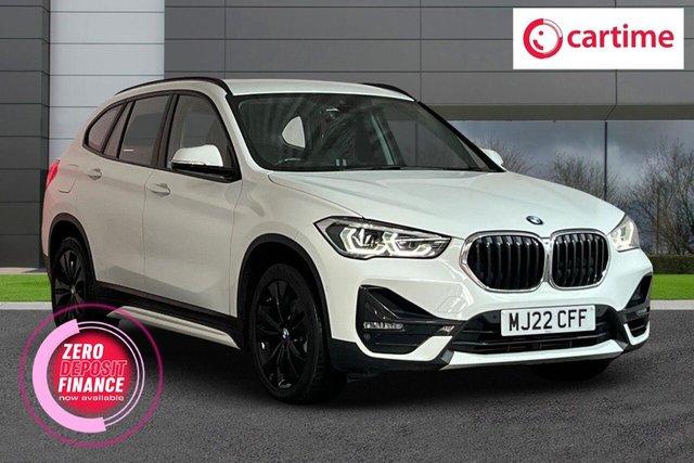 View our BMW X1 2.0 20i Sport SUV 5dr Petrol DCT sDrive Euro 6 (s/s) (178 ps) Front  / Rear Park Distance Control, Apple CarPlay, BMW Navigation, Heated Windscreen, 18In Alloys