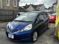 USED 2008 HONDA JAZZ 1.5 RS JDM Automatic petrol Blue 5dr JAPANESE IMPORTED HONDA FIT/ JAZZ + GOOD CONDITION THROUGHOUT + LOW MILEAGE AUTOMATIC + FINISHED IN METALLIC BLUE COLOUR + SPEC INCLUDES ALLOY WHEELS, REMOTE LOCKING, ELECTRIC WINDOWS, FOLDING ELECTRIC DOOR MIRRORS, A/C, MULTI FUNCTION STEERING WHEEL, PADDLE SHIFT, PAN ROOF, SPORTS INTERIOR, ISOFIX, PRIVACY GLASS