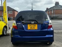 USED 2008 HONDA JAZZ 1.5 RS JDM Automatic petrol Blue 5dr JAPANESE IMPORTED HONDA FIT/ JAZZ + GOOD CONDITION THROUGHOUT + LOW MILEAGE AUTOMATIC + FINISHED IN METALLIC BLUE COLOUR + SPEC INCLUDES ALLOY WHEELS, REMOTE LOCKING, ELECTRIC WINDOWS, FOLDING ELECTRIC DOOR MIRRORS, A/C, MULTI FUNCTION STEERING WHEEL, PADDLE SHIFT, PAN ROOF, SPORTS INTERIOR, ISOFIX, PRIVACY GLASS