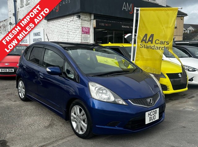 2008 HONDA JAZZ 1.5 RS JDM AUTOMATIC PETROL BLUE 5DR JAPANESE IMPORTED HONDA FIT JAZZ... photo