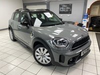 USED 2021 71 MINI COUNTRYMAN 1.5 10kWh Cooper SE Classic SUV 5dr Petrol Plug-in Hybrid Auto ALL4 Euro 6 (s/s) (222 ps) MOONWALK GREY / CARBON BLACK LEATHERETTE TRIM / ALL 4 / AUTOMATIC / PETROL HYBRID / &pound;2000 OF EXTRAS / 1 OWNER FROM NEW / TOUCHSCREEN APPLE CARPLAY & NAVIGATION / DAB / REAR PARKING SENSORS / 3 PIN PLUG CHARGER & POD CHARGER