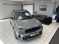 USED 2021 71 MINI COUNTRYMAN 1.5 10kWh Cooper SE Classic SUV 5dr Petrol Plug-in Hybrid Auto ALL4 Euro 6 (s/s) (222 ps) MOONWALK GREY / CARBON BLACK LEATHERETTE TRIM / ALL 4 / AUTOMATIC / PETROL HYBRID / &pound;2000 OF EXTRAS / 1 OWNER FROM NEW / TOUCHSCREEN APPLE CARPLAY & NAVIGATION / DAB / REAR PARKING SENSORS / 3 PIN PLUG CHARGER & POD CHARGER