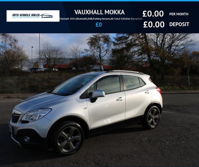 2015 VAUXHALL MOKKA 2015 1.6i Exclusiv 2015,Bluetooth,DAB,Parking Sensors,Air Con,F.S.H,Ulez Compliant £4,495 photo