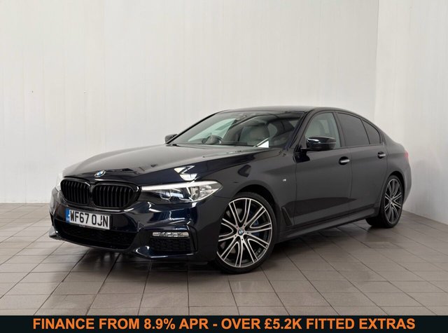 2017 5 SERIES 3.0 540I M SPORT SALOON 4DR PETROL AUTO XDRIVE EURO 6 S... photo