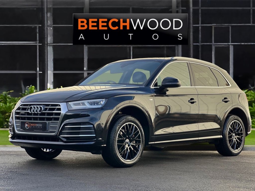 USED 2017 67 AUDI Q5 2.0 TDI S line SUV 5dr Diesel S Tronic quattro Euro 6 (s/s) (190 ps) BRAND NEW WHEELS AND TYRES!
