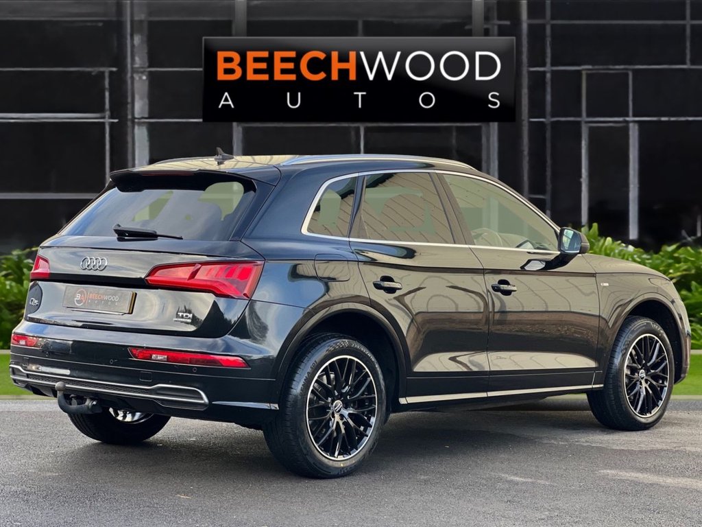 USED 2017 67 AUDI Q5 2.0 TDI S line SUV 5dr Diesel S Tronic quattro Euro 6 (s/s) (190 ps) BRAND NEW WHEELS AND TYRES!
