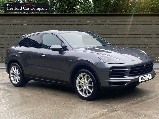2021 71 Porsche Cayenne 3.0 V6 E-Hybrid 17.9kWh Coupe 5dr Petrol Plug-in Hybrid TiptronicS 4WD Euro 6 (s/s) (3.6kW Charger) (462 ps)