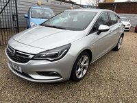 USED 2018 18 VAUXHALL ASTRA 1.6 CDTi BlueInjection SRi Nav Hatchback 5dr Diesel Manual Euro 6 (s/s) (136 ps) VAUXHALL ASTRA SRI BLUEINJECTION