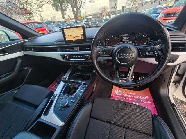 2017 AUDI A4 2.0 TFSI S line Saloon 4dr Petrol Manual Euro 6 (s/s) (190 ps) - Photo 11