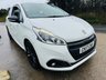 USED 2017 17 PEUGEOT 208 1.2 PureTech Black Edition Hatchback 3dr Petrol Manual Euro 6 (82 ps) 