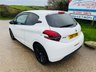 USED 2017 17 PEUGEOT 208 1.2 PureTech Black Edition Hatchback 3dr Petrol Manual Euro 6 (82 ps) 