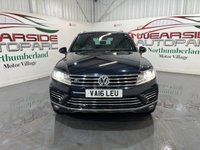 USED 2016 16 VOLKSWAGEN TOUAREG 3.0 TDI V6 BlueMotion Tech R-Line SUV 5dr Diesel Tiptronic 4WD Euro 6 (s/s) (262 ps) 2 keys, FSH, pan roof, leather, NAV