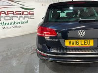 USED 2016 16 VOLKSWAGEN TOUAREG 3.0 TDI V6 BlueMotion Tech R-Line SUV 5dr Diesel Tiptronic 4WD Euro 6 (s/s) (262 ps) 2 keys, FSH, pan roof, leather, NAV