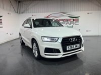 USED 2018 67 AUDI Q3 1.4 TFSI CoD S line Edition SUV 5dr Petrol Manual Euro 6 (s/s) (150 ps) 2 keys, parking sensors, NAV, DAB