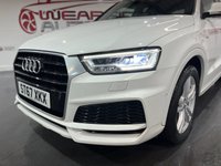 USED 2018 67 AUDI Q3 1.4 TFSI CoD S line Edition SUV 5dr Petrol Manual Euro 6 (s/s) (150 ps) 2 keys, parking sensors, NAV, DAB