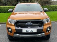 USED 2021 21 FORD RANGER 2.0 EcoBlue Wildtrak Pickup Double Cab 4dr Diesel Auto 4WD Euro 6 (s/s) (213 ps) ** NO VAT * *  SAT NAV ** LOW MILES