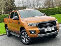 USED 2021 21 FORD RANGER 2.0 EcoBlue Wildtrak Pickup Double Cab 4dr Diesel Auto 4WD Euro 6 (s/s) (213 ps) ** NO VAT * *  SAT NAV ** LOW MILES