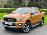 USED 2021 21 FORD RANGER 2.0 EcoBlue Wildtrak Pickup Double Cab 4dr Diesel Auto 4WD Euro 6 (s/s) (213 ps) ** NO VAT * *  SAT NAV ** LOW MILES