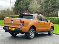 USED 2021 21 FORD RANGER 2.0 EcoBlue Wildtrak Pickup Double Cab 4dr Diesel Auto 4WD Euro 6 (s/s) (213 ps) ** NO VAT * *  SAT NAV ** LOW MILES