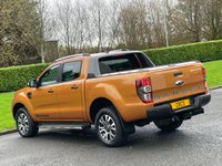 USED 2021 21 FORD RANGER 2.0 EcoBlue Wildtrak Pickup Double Cab 4dr Diesel Auto 4WD Euro 6 (s/s) (213 ps) ** NO VAT * *  SAT NAV ** LOW MILES