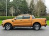 USED 2021 21 FORD RANGER 2.0 EcoBlue Wildtrak Pickup Double Cab 4dr Diesel Auto 4WD Euro 6 (s/s) (213 ps) ** NO VAT * *  SAT NAV ** LOW MILES