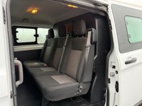 USED 2021 71 FORD TRANSIT CUSTOM 2.0 320 EcoBlue Leader Crew Van Double Cab 5dr Diesel Manual L2 H1 Euro 6 (s/s) (130 ps) SENSORS/1 OWNER/SERVICE HISTORY