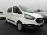 USED 2021 71 FORD TRANSIT CUSTOM 2.0 320 EcoBlue Leader Crew Van Double Cab 5dr Diesel Manual L2 H1 Euro 6 (s/s) (130 ps) SENSORS/1 OWNER/SERVICE HISTORY
